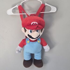 Nintendo Super Mario Plush Bag in Red and Blue